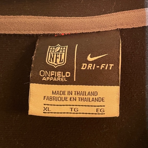 Nike San Francisco 49ers Dri-Fit NFL On Field Full Zip Jacket Size XL - Picture 4 of 5